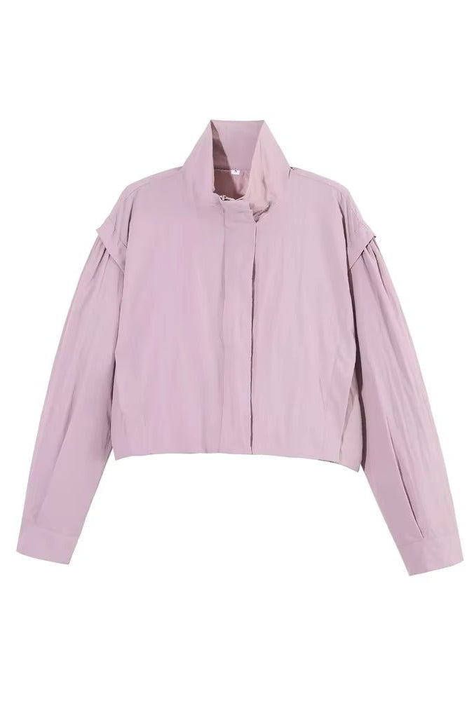 SOKYND Alice Cropped Windbreaker Jacket JacketSOKYND-101271-CRE-XS-90519CremeXS