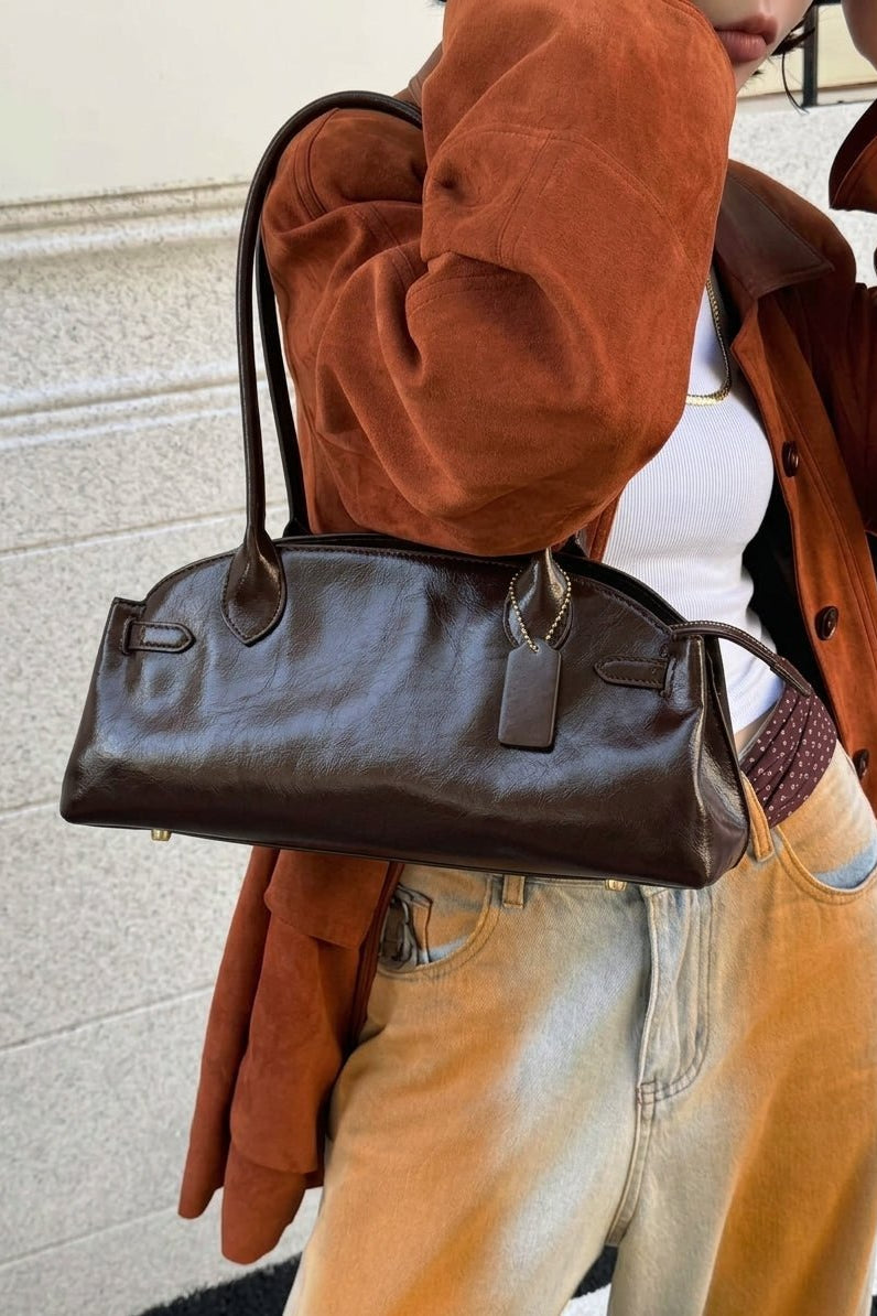 SOKYND Audrey Elongated Shoulder Bag BagSOKYND-923671-BRO-OS-50583Brown