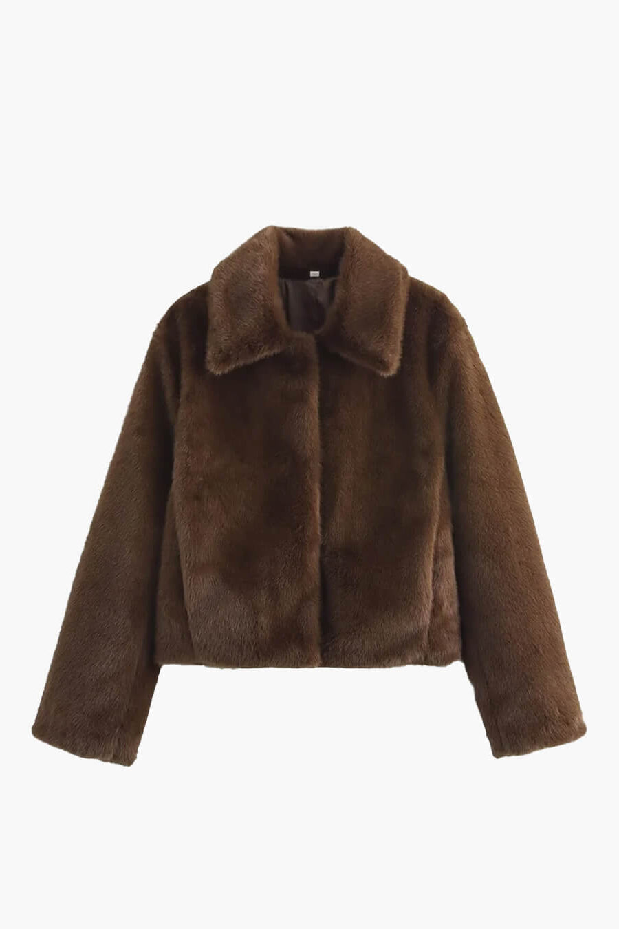 SOKYND Brittany Faux Fur Jacket Coats & JacketsMQ1767356248756408187BrownS