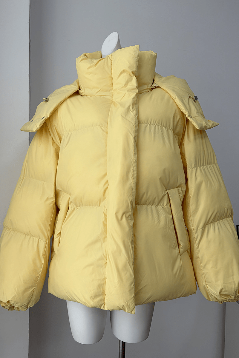 SOKYND Ellie Lightweight Puffer Jacket JacketYellowS