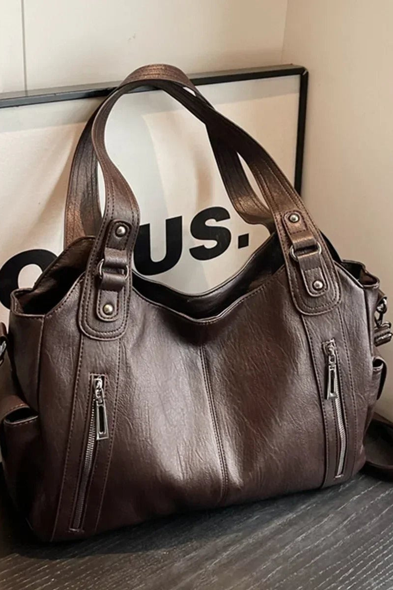 SOKYND Hannah Shoulder Bag BagDark BrownRegular
