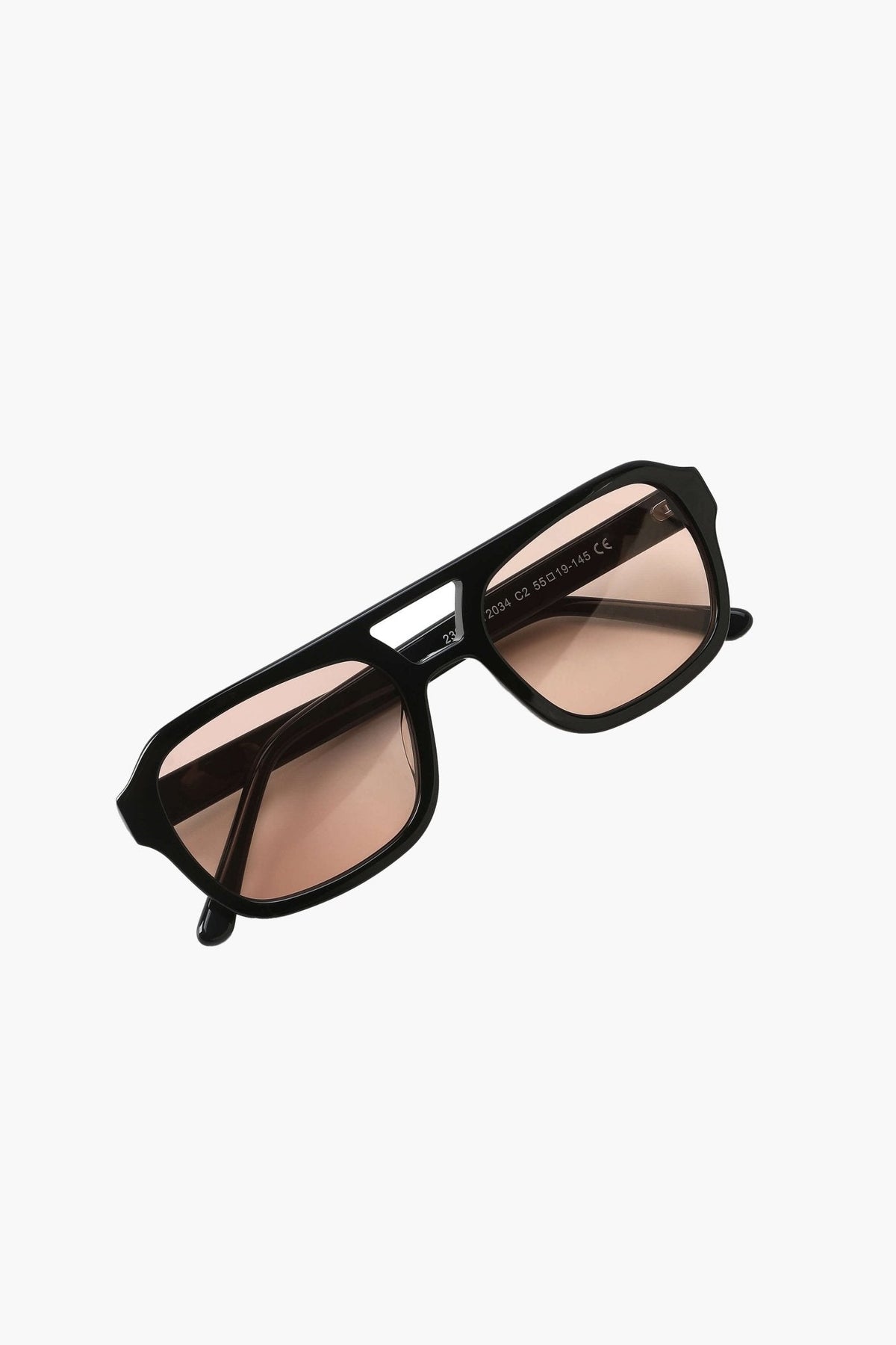 SOKYND Jenny Oversized Cat-Eye Sunglasses AccessoriesSOKYND-102999-BLA-OS-18839Black / Orange
