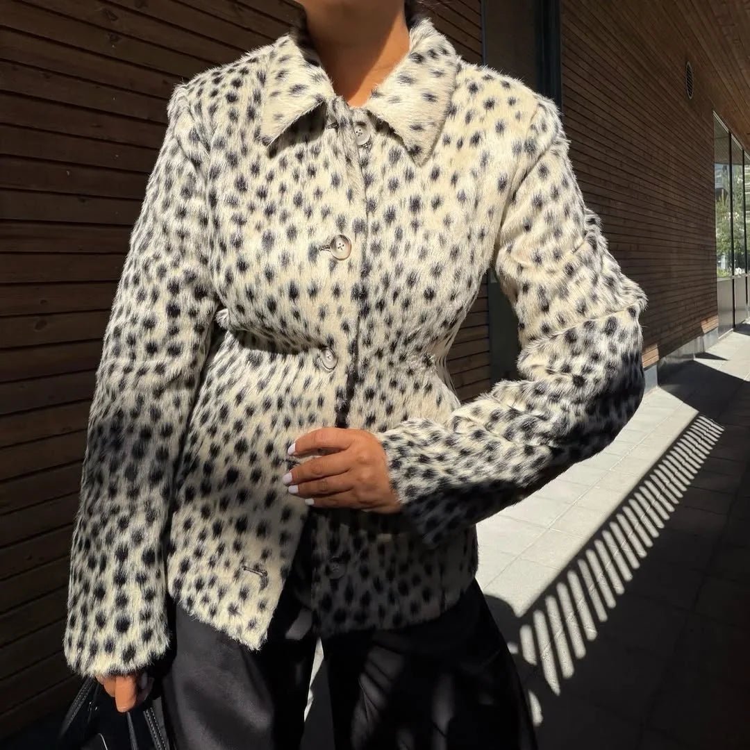 SOKYND Julia Leopard Faux Fur Two-Piece Set Top & Skirt SetSOKYND-547991-JAC-L-53559JacketL