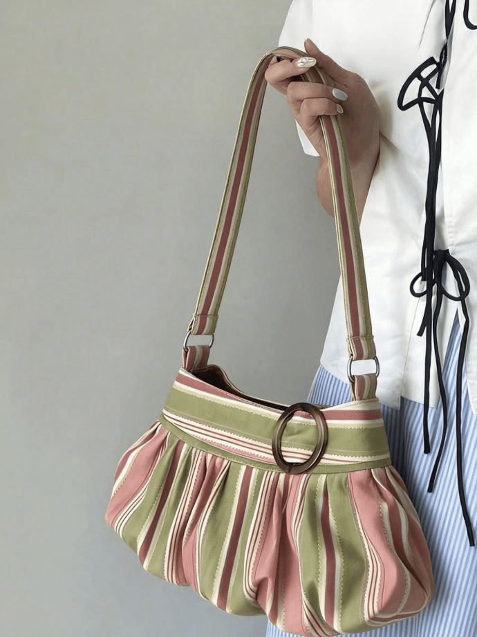 SOKYND Leah Striped Shoulder Bag BagSOKYND-446999-DEF-OS-10359