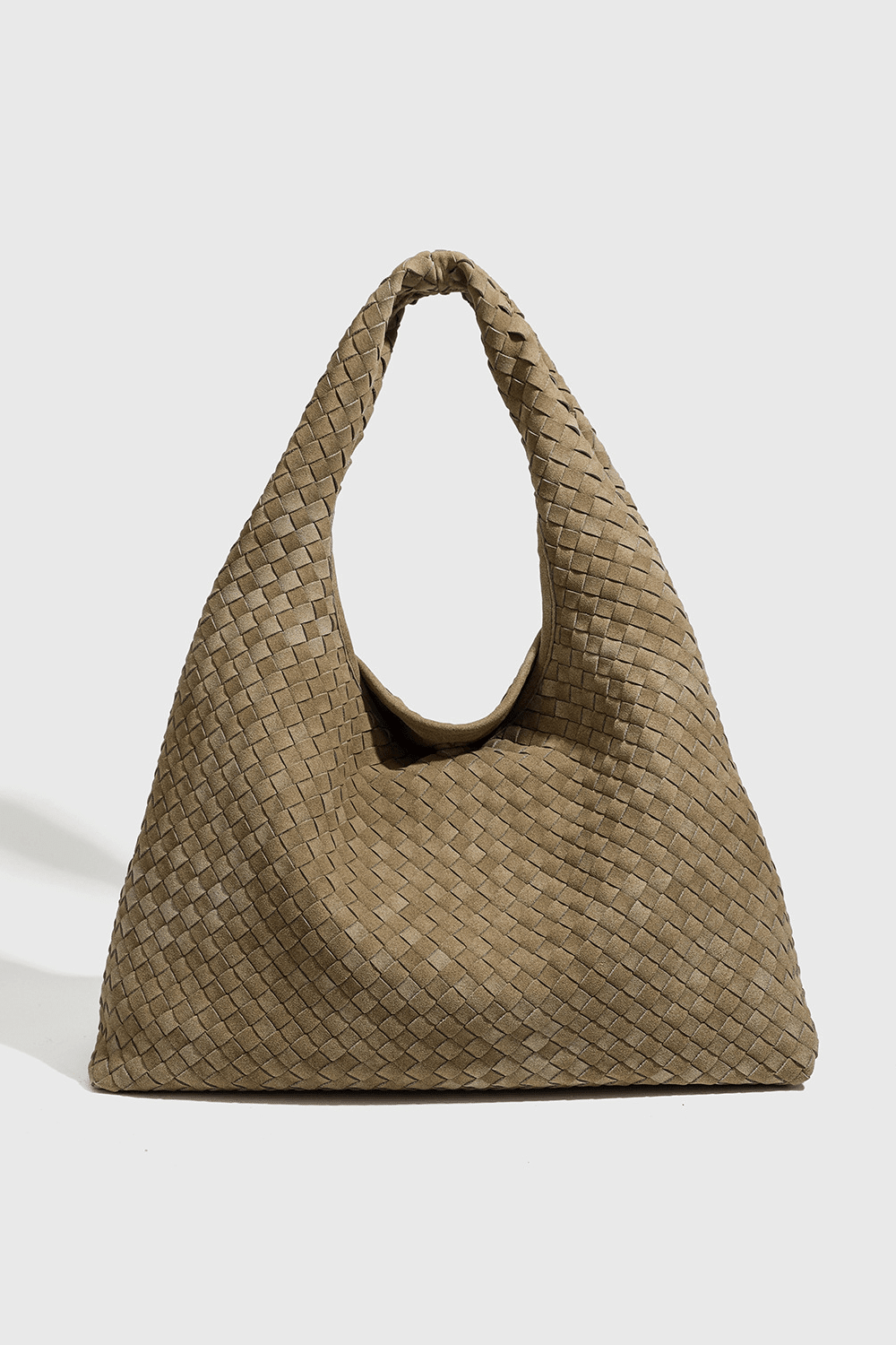 SOKYND Lola Woven Faux Suede Tote Bag BagSOKYND-493847-BEI-OS-81719Beige