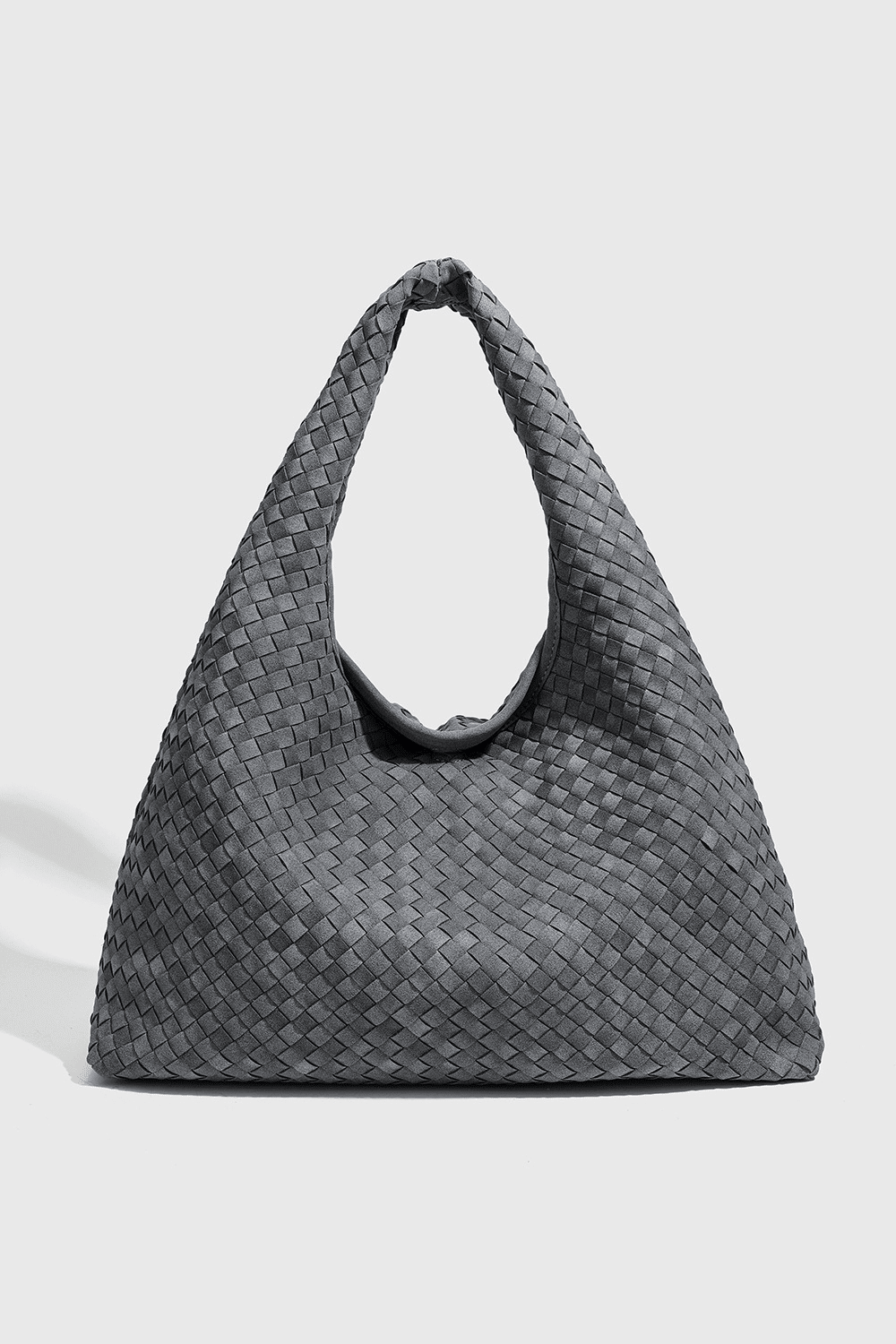 SOKYND Lola Woven Faux Suede Tote Bag BagSOKYND-493847-GRE-OS-80023Grey