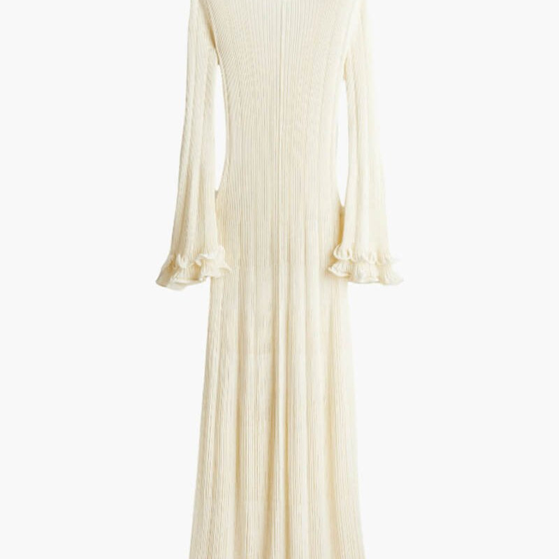 SOKYND Marei Maxi Dress DressWhiteS