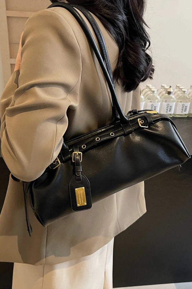 SOKYND Melanie Structured Shoulder Bag BagSOKYND-358103-BLA-OS-68951Black