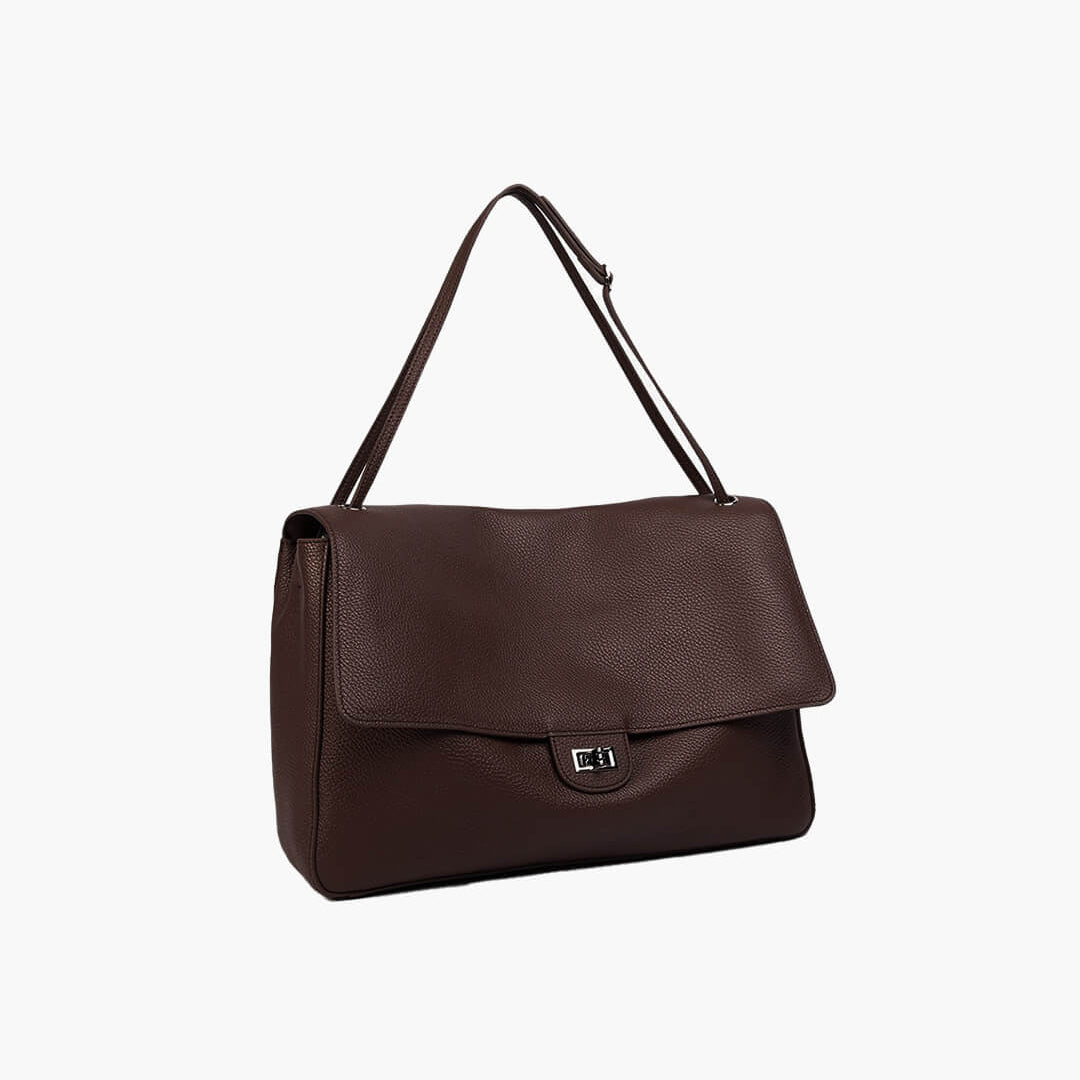 SOKYND Melissa Crossbody Shopper Bag BagSOKYND-313687-BRO-OS-64471Small: 32x9x22cmBrown