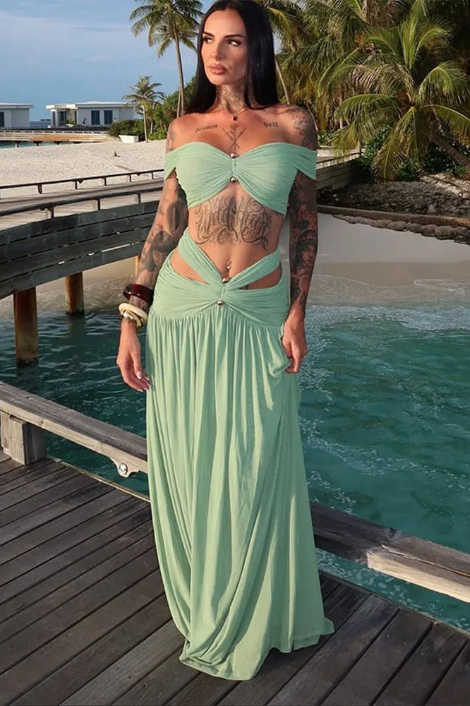 SOKYND Sarah Backless Beach Two-Piece Set Matching SetsSOKYND-415575-M-OS-66391M
