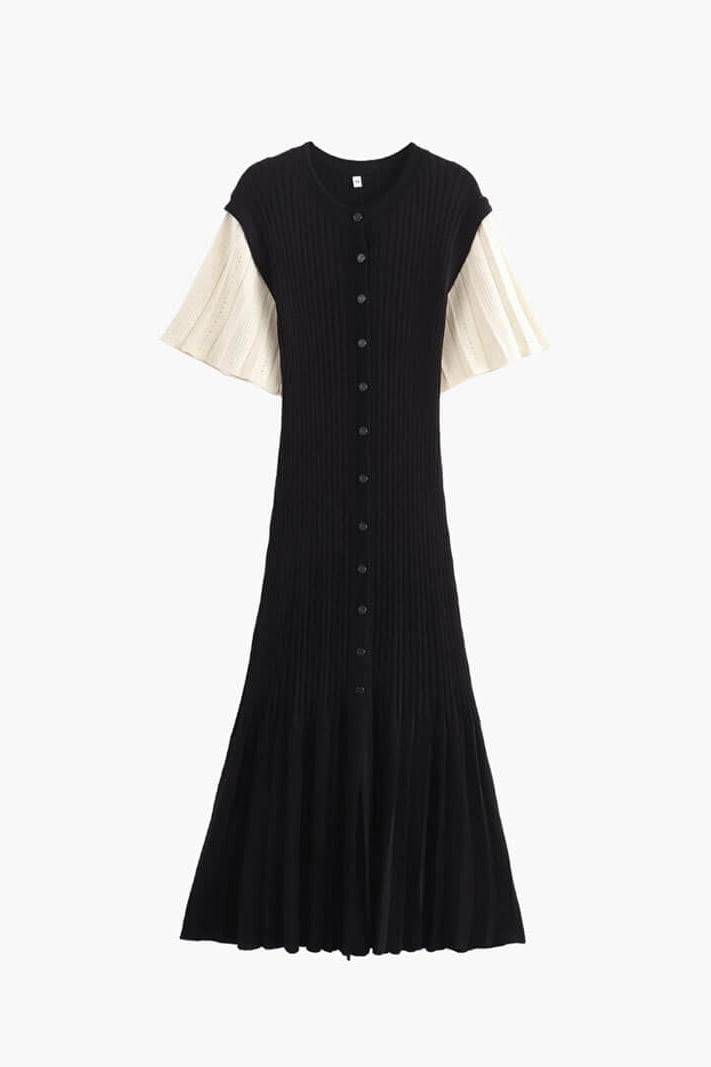 SOKYND Savannah Midi Dress DressesBlackS