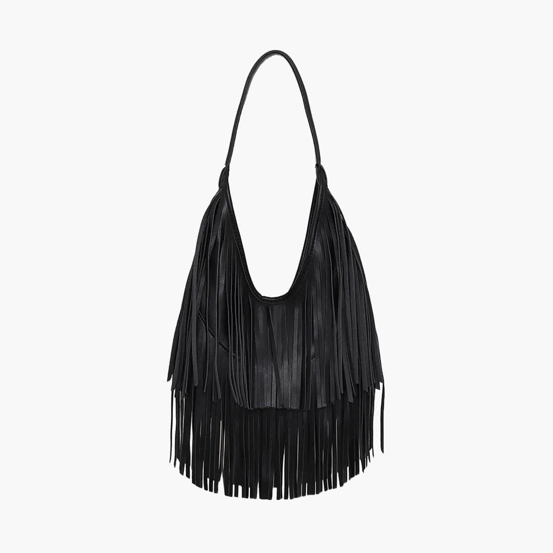 Rebecca Tasseled Hobo Bag