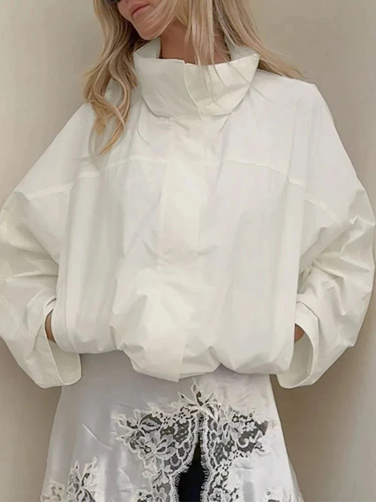 Emilia Hooded Windbreaker Jacket