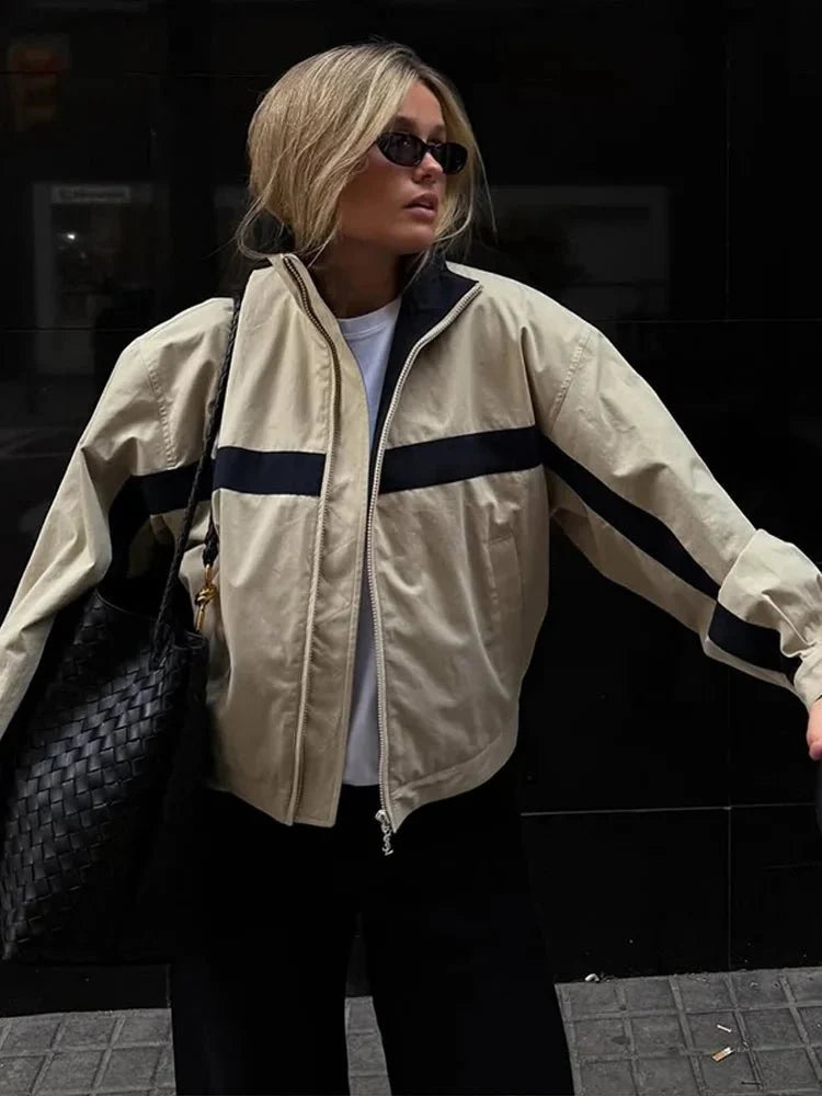 Rachel Oversized Bomber Jacket