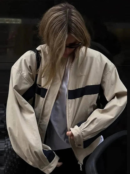 Rachel Oversized Bomber Jacket