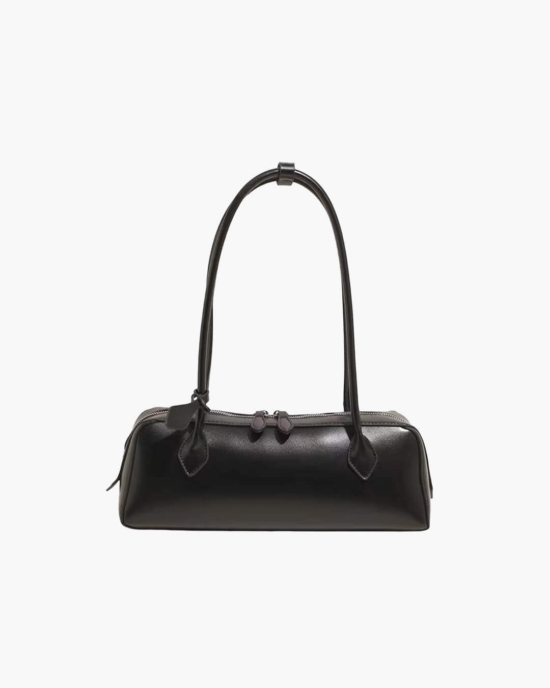 Emily Vintage Leather Baguette Bag