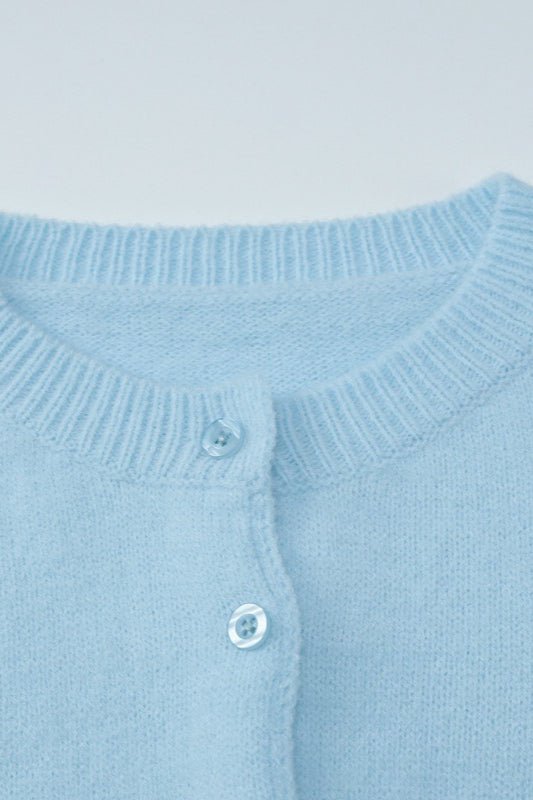 Palma Button Front Knit Cardigan