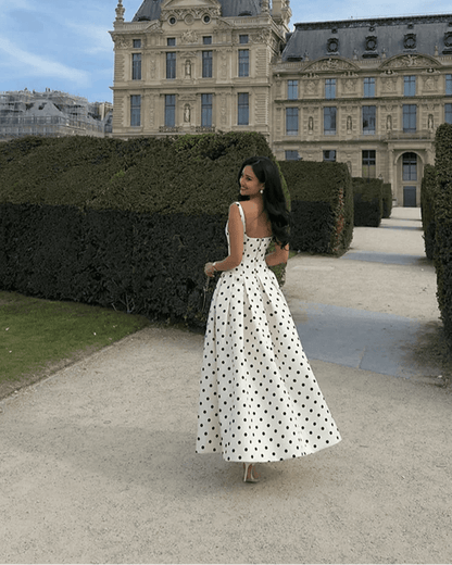 Martha Polka Dot Midi Dress