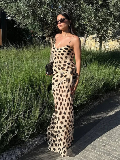 Sophia Printed Slip Dress