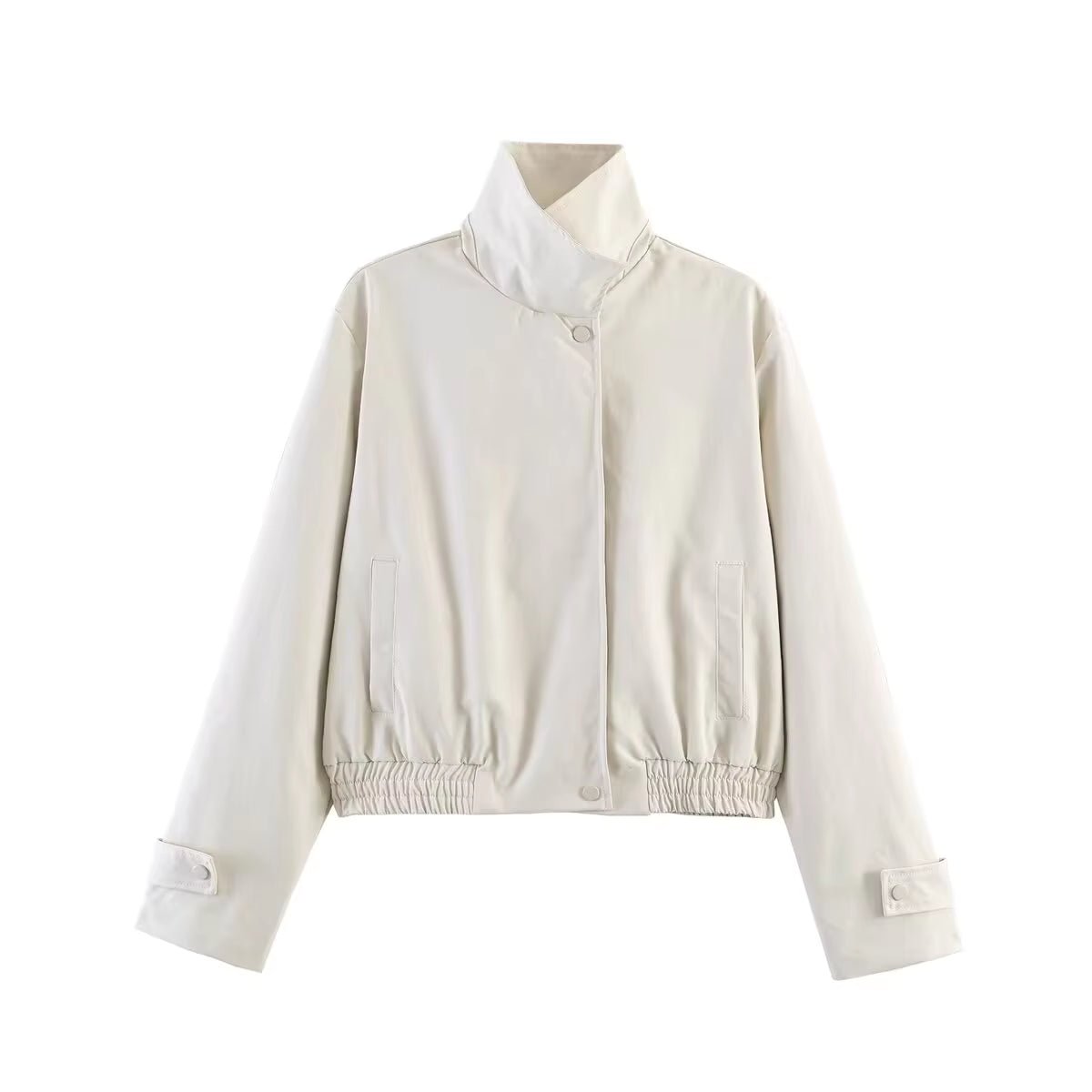 Isabel Cropped Bomber Jacket