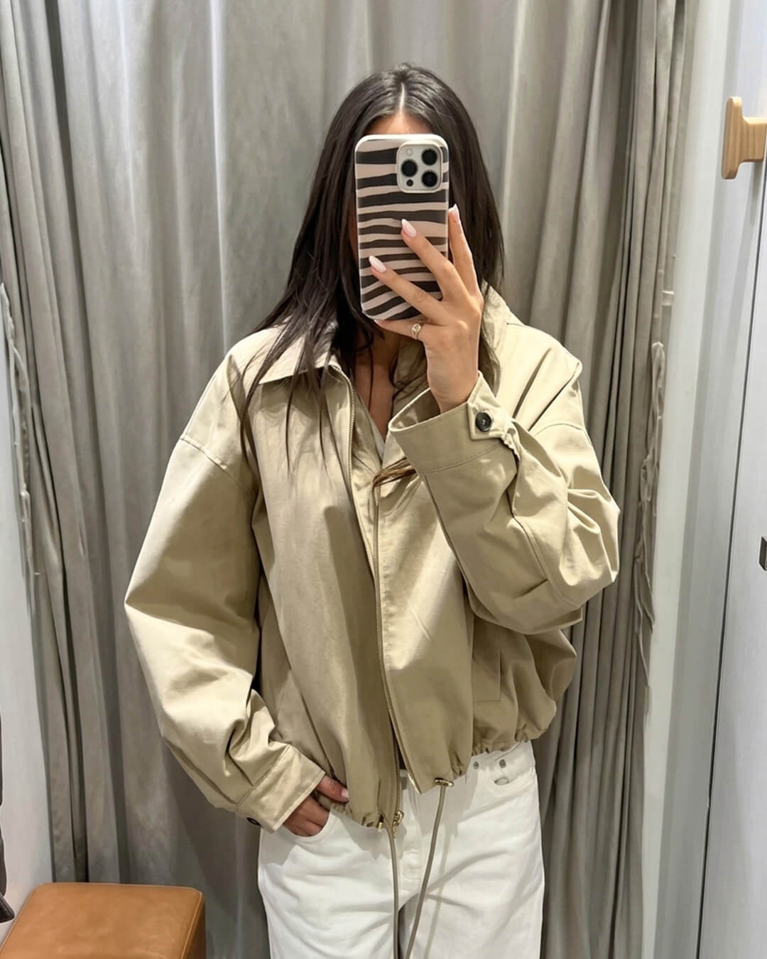 Nicole Hooded Zip Jacket