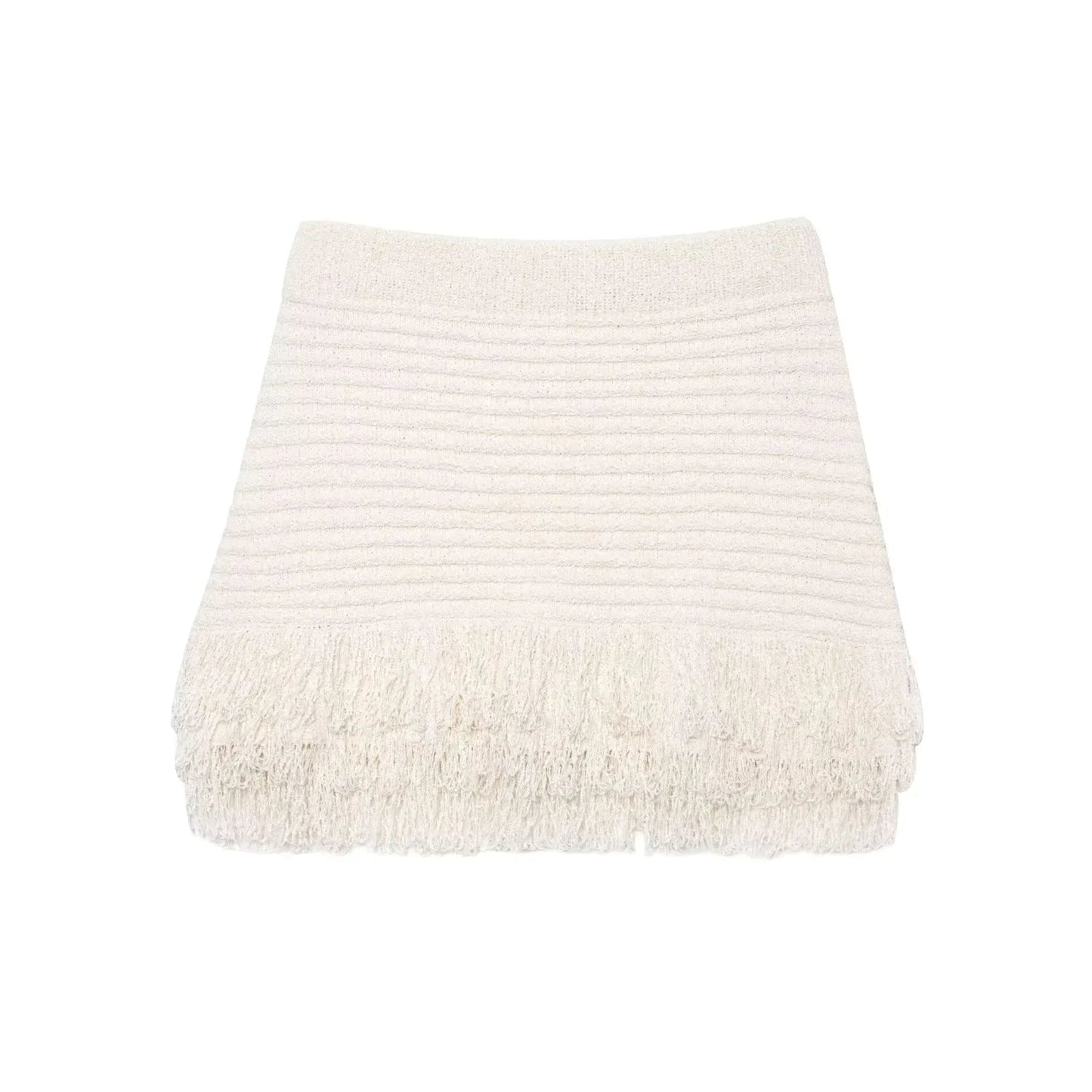 Sophia Knitted Tassel Skirt Set
