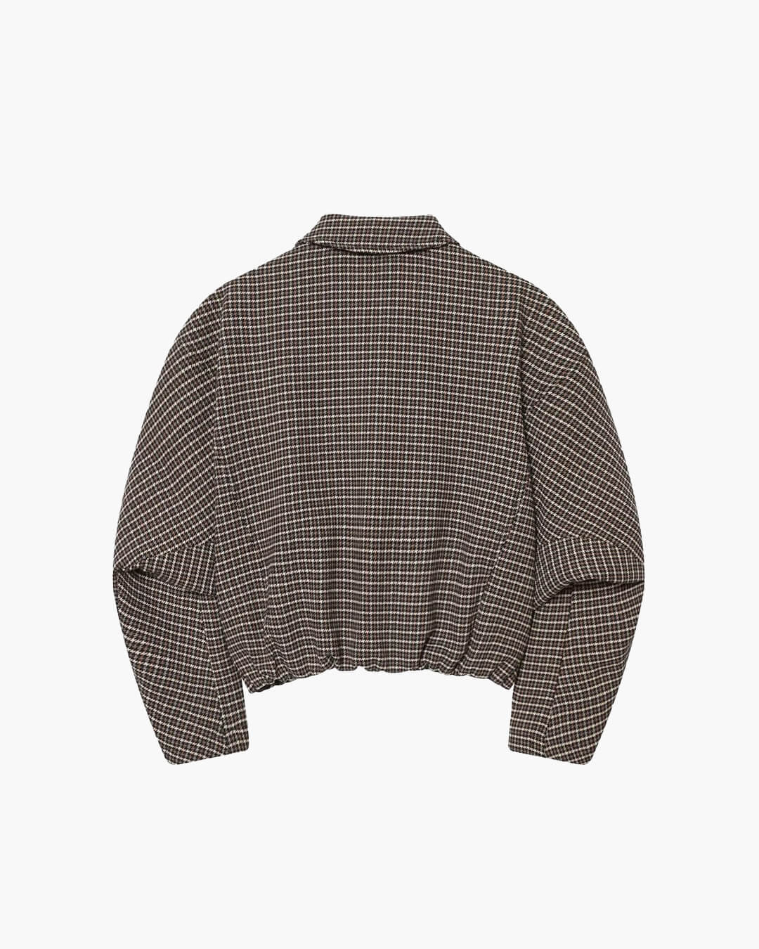 Hannah Houndstooth Zip Jacket