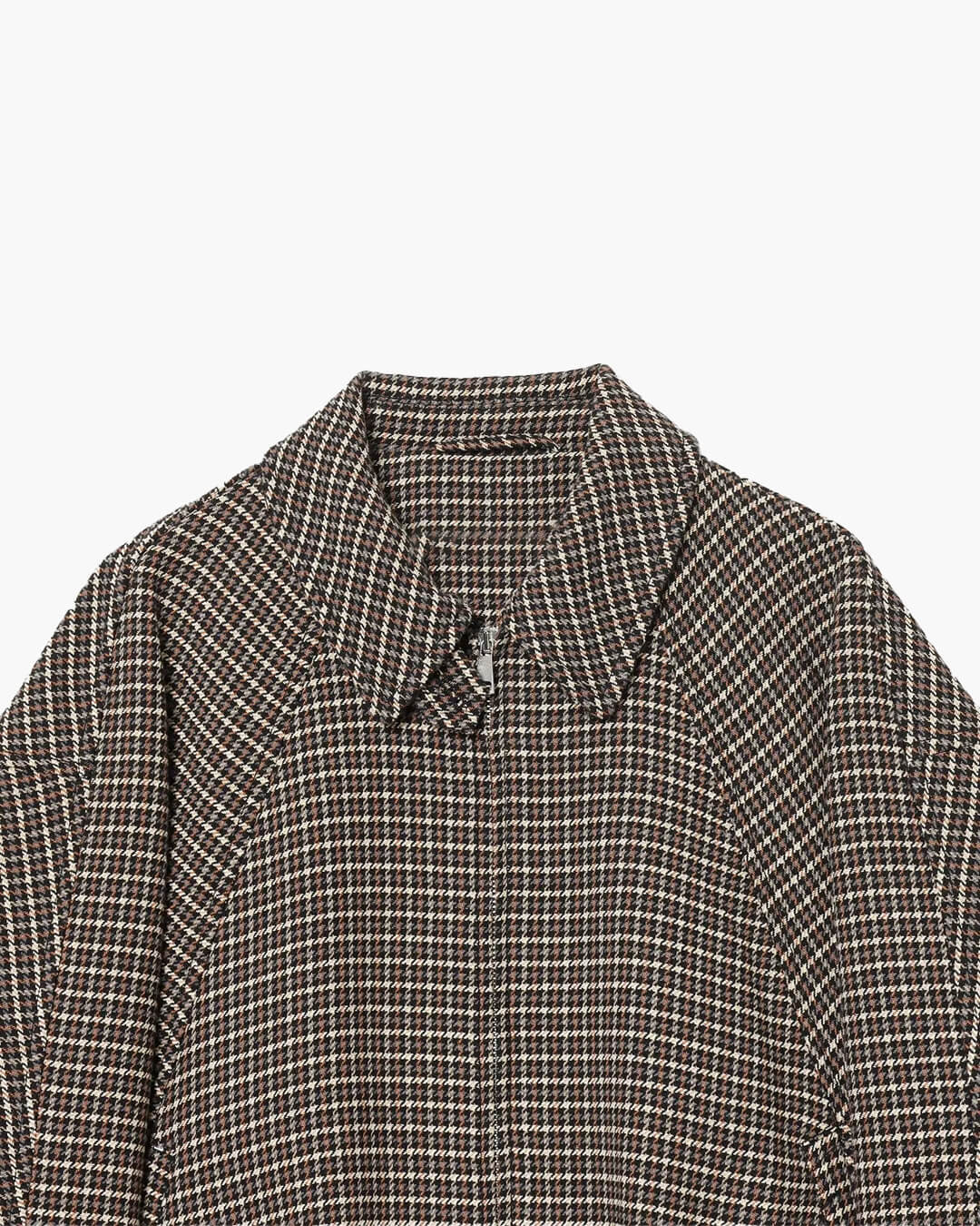 Hannah Houndstooth Zip Jacket