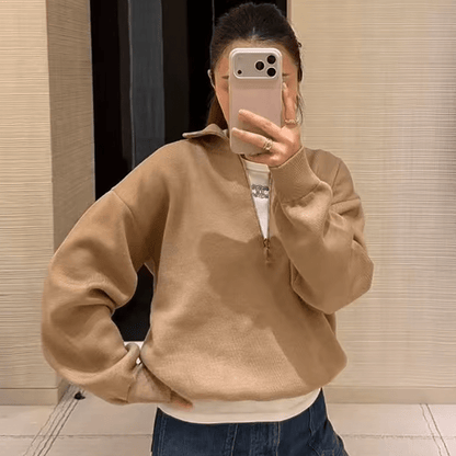 Alice Half-Zip Knit Sweater