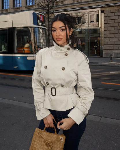 Lucy Belted Trench Coat
