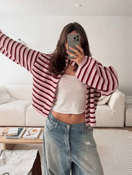Adella Knit Zip Sweater