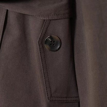 SOKYND Aliya Belted Short Trench Coat Coats & Jacketson1774219786678840331BrownXS