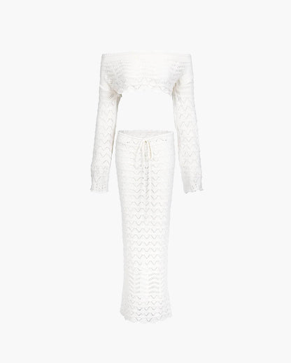 SOKYND Camila Off-Shoulder Knit Set Matching SetsSOKYND-900247-L-OS-38743L