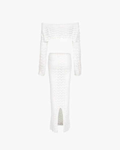 SOKYND Camila Off-Shoulder Knit Set Matching SetsSOKYND-900247-L-OS-38743L