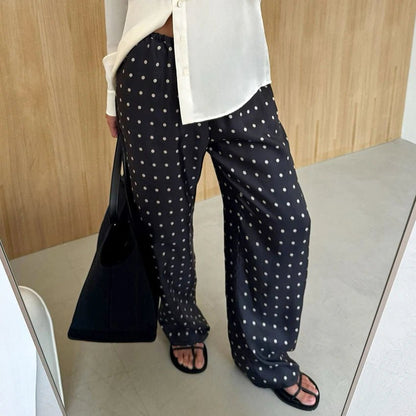 SOKYND Catalina Polka Dot Satin Pants BottomsSOKYND-829527-S-OS-64791S