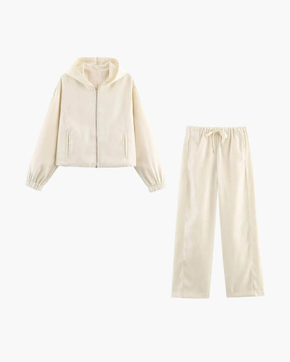 SOKYND Clara Hooded Tracksuit Set Matching SetsLG1772777205908639631SetBeigeXS