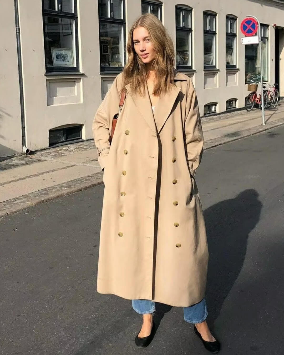 SOKYND Esther Classic Double Breasted Trench Coat CoatSOKYND-187735-BEI-M-65559BeigeM