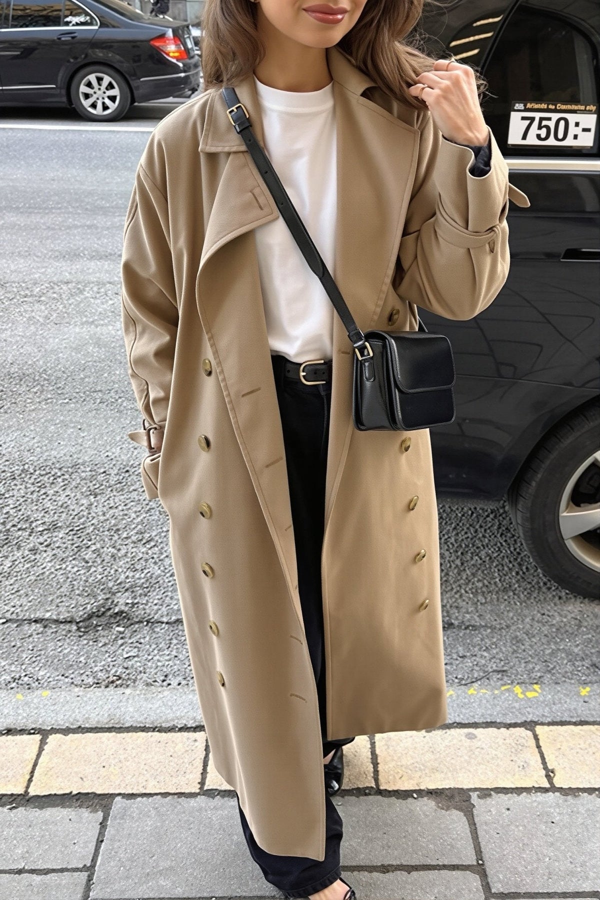 SOKYND Esther Classic Double Breasted Trench Coat CoatSOKYND-187735-BEI-M-65559BeigeM