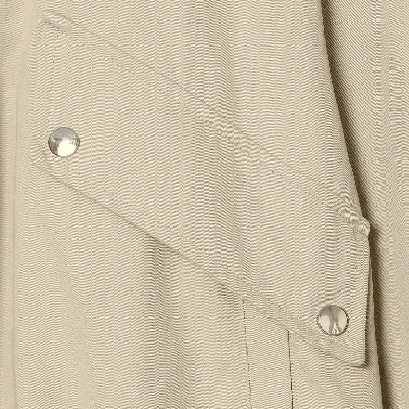SOKYND Evelyn Casual Stand Collar Jacket JacketSOKYND-889239-KHA-L-95799KhakiL