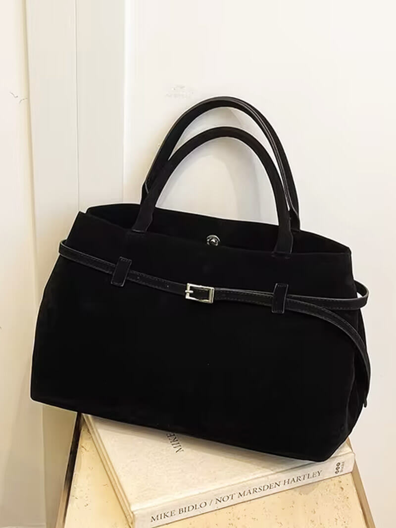 SOKYND Isabel Suede Bag BagSOKYND-234071-BRO-R-74199BrownRegular