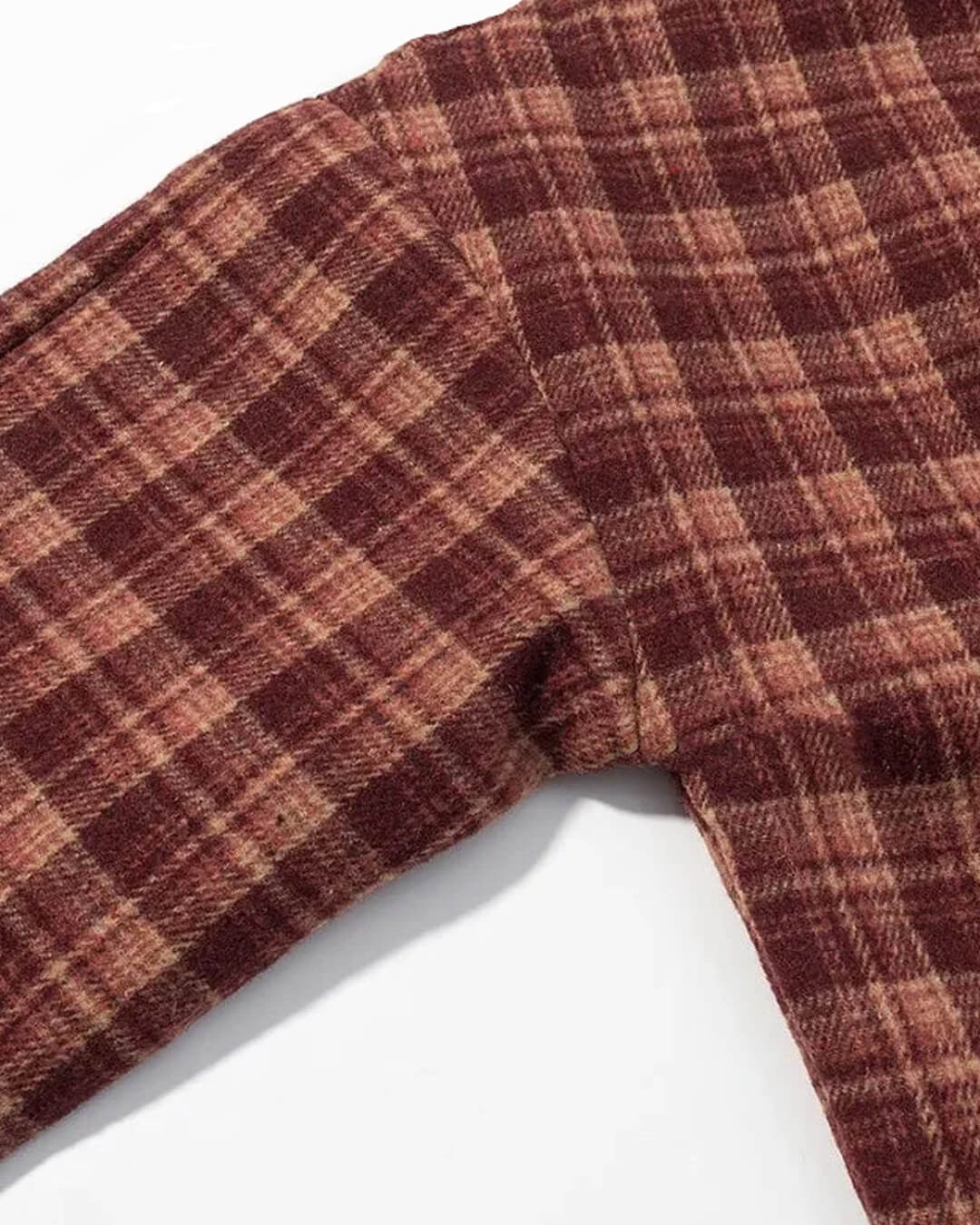 SOKYND Jane Plaid Stand Collar Coat CoatSOKYND-608023-S-OS-44951S