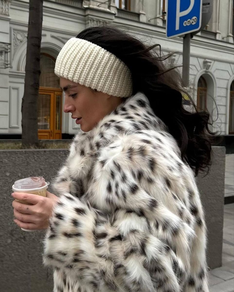 SOKYND Josephine Leopard Faux Fur Coat Coats & Jacketshu1767625273836626982White LeopardXS