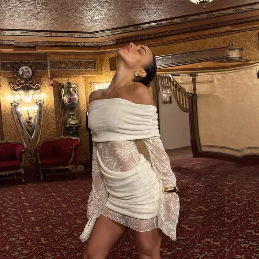 SOKYND Kate Off-Shoulder Mini Dress