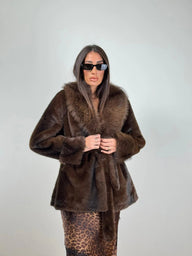 Leslie Faux Fur Coat