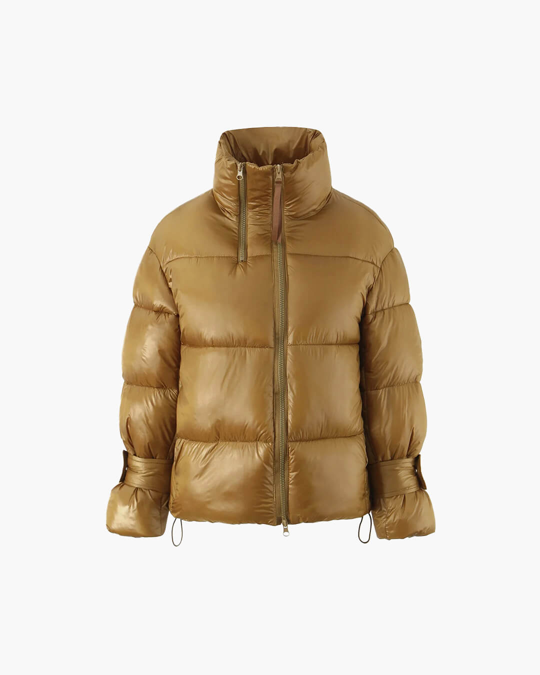 SOKYND Linda Shiny Puffer Jacket JacketSOKYND-789975-BLU-S-81463BlueS
