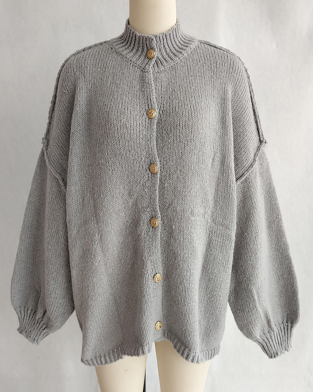 SOKYND Lisa Long Cardigan Knit CardiganSOKYND-458967-KHA-S-27607KhakiS
