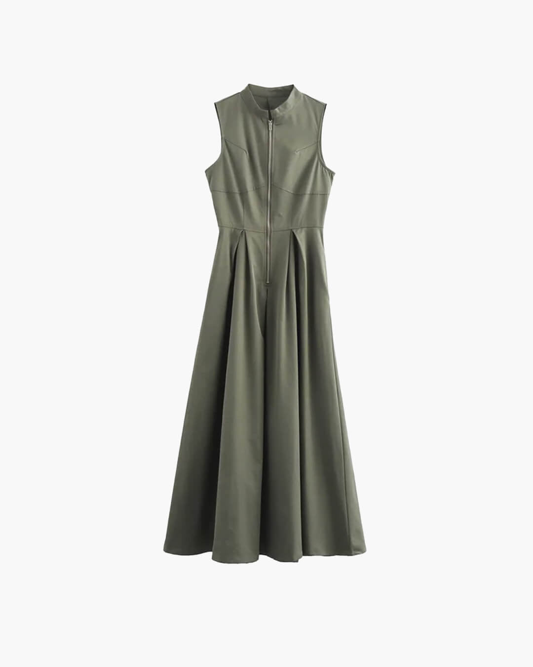 SOKYND Maisie Sleeveless Midi Dress DressSOKYND-195159-BEI-S-89015BeigeS