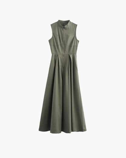 SOKYND Maisie Sleeveless Midi Dress DressSOKYND-195159-BEI-S-89015BeigeS