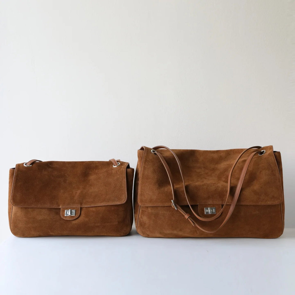 SOKYND Olivia Frosted Leather Retro Tote Bag BagCoffeeS
