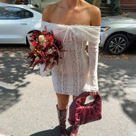 Rosemarie Off-Shoulder Mini Dress